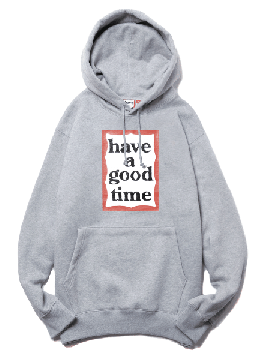 FRAME PULLOVER HOODIE FL ASH GREY