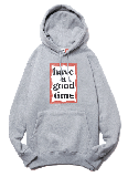 FRAME PULLOVER HOODIE FL ASH GREY