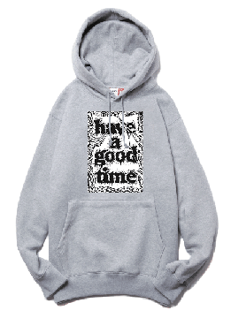 BIO MECH FRAME PULLOVER HOODIE FL ASH GRAY