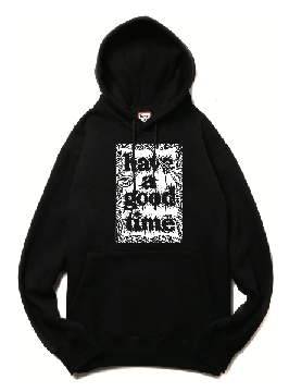 BIO MECH FRAME PULLOVER HOODIE FL BLACK