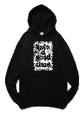 BIO MECH FRAME PULLOVER HOODIE FL BLACK