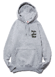 MINI LOGO EMB PULLOVER HOODIE FL ASH GRAY