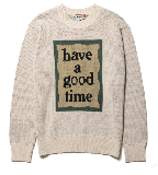 MILITARY FRAME SWEATER IVORY