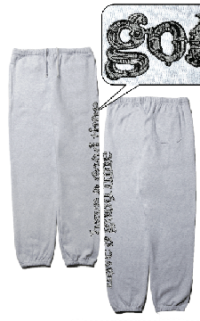 BIO MECH SIDE LOGO SWEATPANTS ASH GRAY