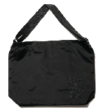 MINI LOGO EMB NYLON BAG BLACK