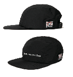 SIDE LOGO NYLON CAP BLACK