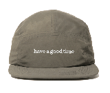 SIDE LOGO NYLON CAP OLIVE