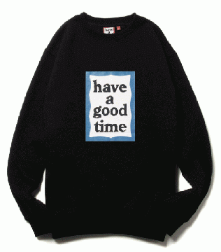 BLUE FRAME CREWNECK FL BLACK