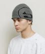 BAL-A-662 BIG LOGO SOFT BEANIE HAT GRAY