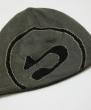 BAL-A-662 BIG LOGO SOFT BEANIE HAT GRAY