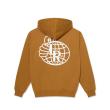 Atlas Monogram Hoodie Golden Brown/White