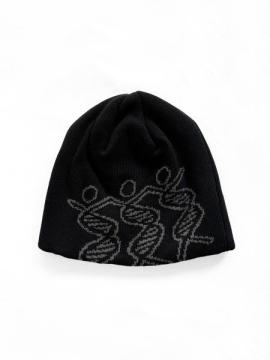 Dancing DNA Beanie BLACK