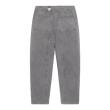 CES26PT09 OVERDYE COTTON CASUAL PANTS CHARCOAL