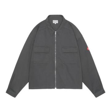 CES26JK20 PATCHED ZIP SHORT SHIRT JACKET