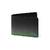 Cursive Gradient Wallet Green