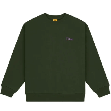 Classic Small Logo Crewneck Forest Green