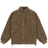 Coverstitch Sherpa Fleece Military Brown