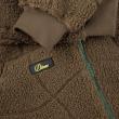 Coverstitch Sherpa Fleece Military Brown