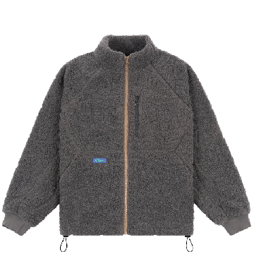 Coverstitch Sherpa Fleece Charcoal