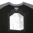 CES26CS10 PANEL SHOULDER CREW NECK BLACK