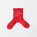 CFC-SOCKS 1PAC LOGO SOCKS RED