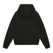 CES24CS08 TAPED CUT ZIP HEAVY HOODY BLACK