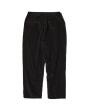 CFC-24AW-PT01 LETTER LOGO CORDUROY PANTS BLACK