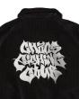 CFC-24AW-JK02 LETTER LOGO CORDUROY JACKET BLACK