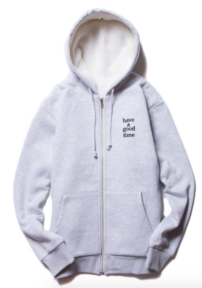 heather grey zip up hoodie