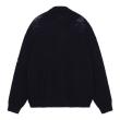 CES24KN03 COLLARED KNIT CARDIGAN NAVY