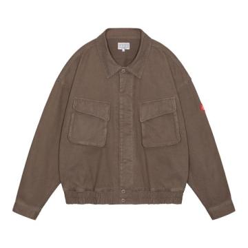 CES24JK12 COMMUNITY BUTTON JACKET BROWN