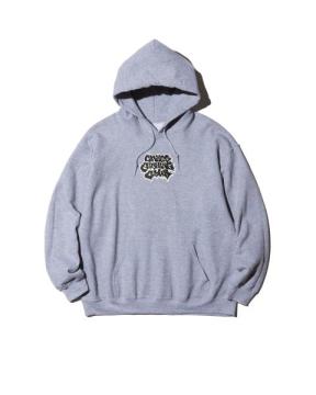 CFC-24AW-CUT03 LETTER LOGO HOODIE GRAY